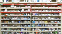 たんぽぽ薬局　岐北病院店の薬棚