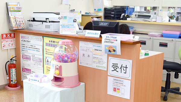 たんぽぽ薬局　郡上店の受付/カウンター
