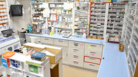 貴船薬局広小路店の調剤室