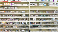 すずらん調剤薬局の薬棚