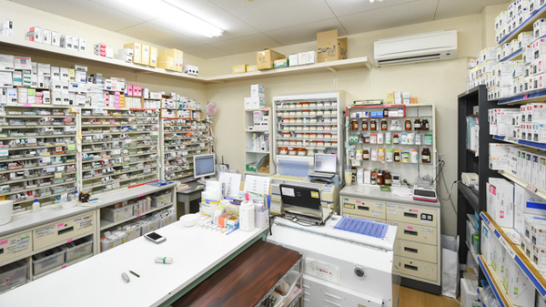 スマイル薬局田島店の調剤室