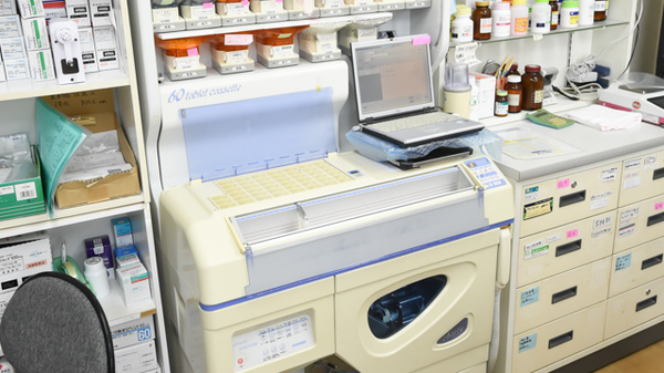 スマイル薬局田島店の調剤器具