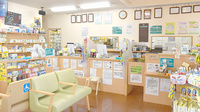 はなの木薬局の受付/カウンター
