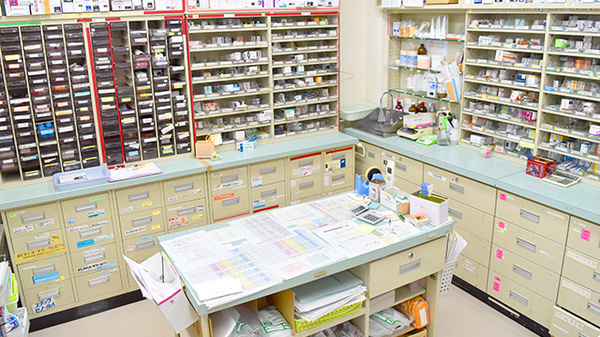 たんぽぽ薬局　可児店の調剤室