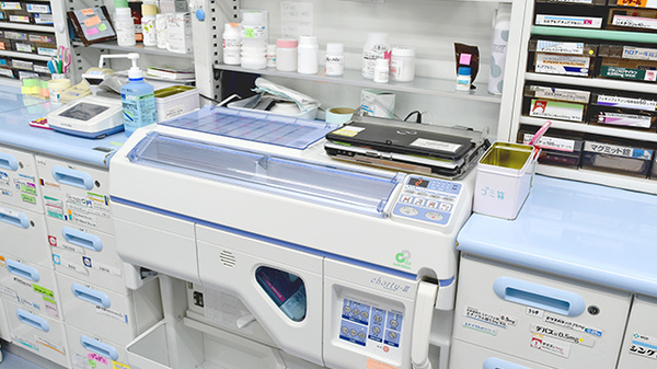 ヒカリ薬局白浜店の調剤器具