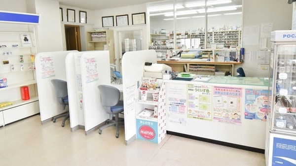ゆめ薬局の受付/カウンター