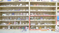 くるみ薬局　神山店の薬棚