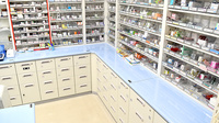 メイプル薬局　野中店の調剤室