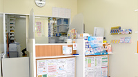 ローソンひばり薬局安東店の受付/カウンター