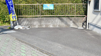 ひばり本町薬局の駐輪場
