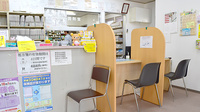 どんぐり薬局　吉田店の受付/カウンター