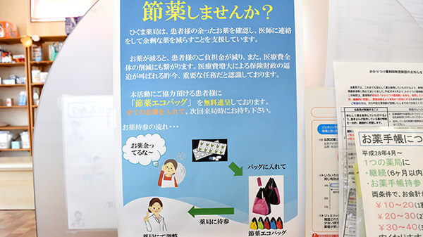 ひくま薬局の残薬回収サービス
