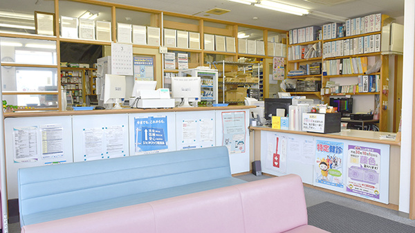 神田いちご薬局の受付/カウンター