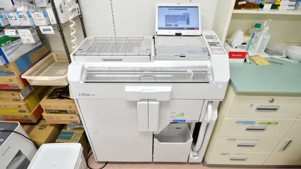 薬局まいるーむ葵店の調剤器具