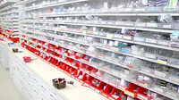たんぽぽ薬局　中川店の薬棚