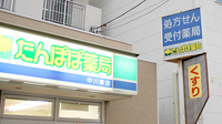 たんぽぽ薬局　中川東店の看板