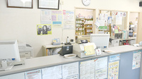エム・エヌ調剤薬局港店の受付/カウンター