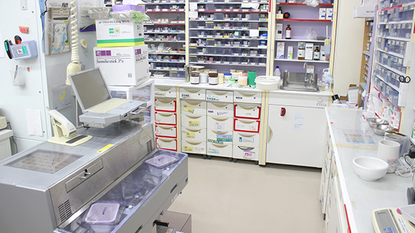 たんぽぽ薬局　たから店の調剤室