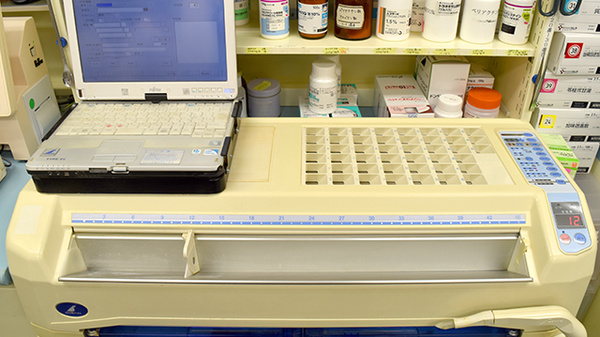 こもれび薬局の調剤器具