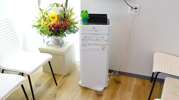 かずまる薬局浦里店の感染予防対策
