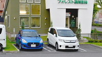 フォレスト調剤薬局の駐車場