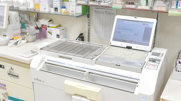 ルピナス調剤薬局の調剤器具