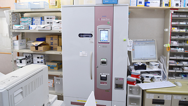 中岡崎調剤薬局の調剤器具