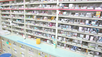 たんぽぽ薬局　平町店の薬棚