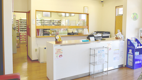 リーフ調剤薬局乙川店の受付/カウンター