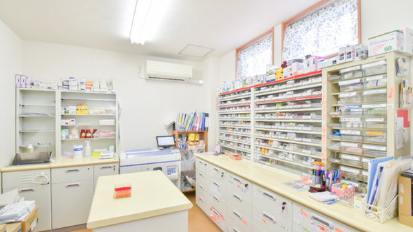 大池調剤薬局の調剤室