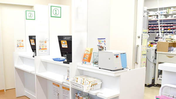 たんぽぽ薬局　勝川店の受付/カウンター