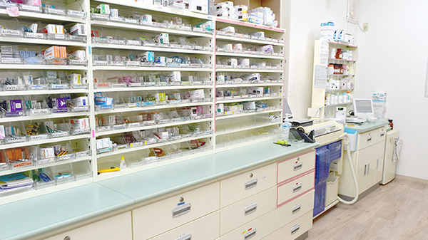 ふわり薬局　津島店の調剤室