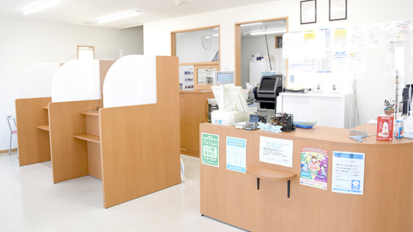 ヤナセ薬局　保見店の受付/カウンター