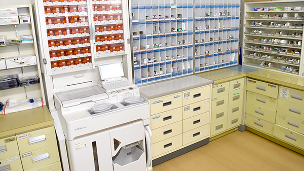 ヤナセ東海調剤薬局ひがし豊栄店の調剤室