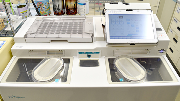 ヘルスバンクヤナセ薬局前山店の調剤器具