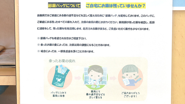 めろん薬局の残薬回収サービス