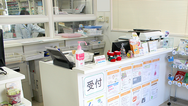 たんぽぽ薬局　安城店の受付/カウンター