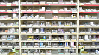 たんぽぽ薬局　西尾店の薬棚