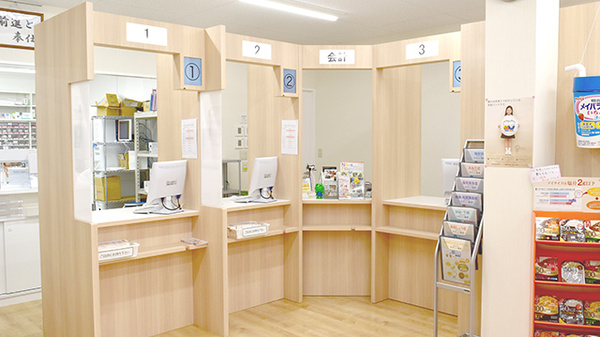 たんぽぽ薬局　小牧店の受付/カウンター