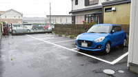 うさぎ調剤薬局の駐車場