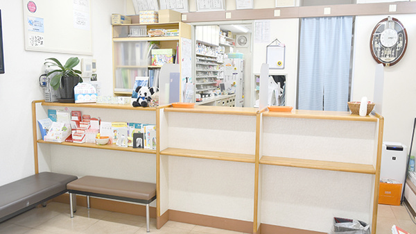 きのはな調剤薬局 前後店の受付/カウンター