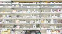 きのはな調剤薬局 前後店の薬棚