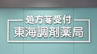 ヘルスバンク東海調剤薬局赤池店の看板