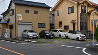 アサヒ薬局の駐車場