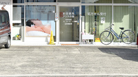 前田薬局の入口