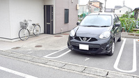 二ツ杁調剤薬局の駐車場