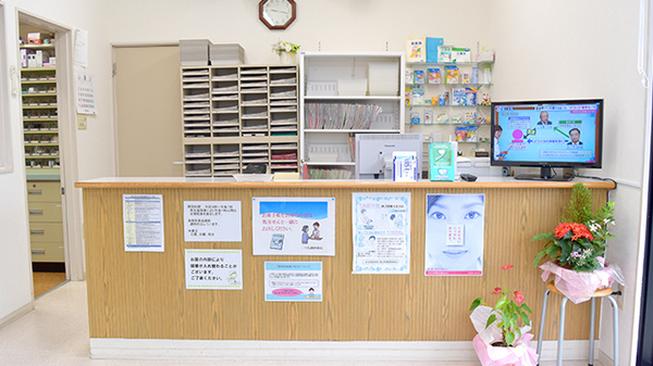 二ツ杁調剤薬局の受付/カウンター