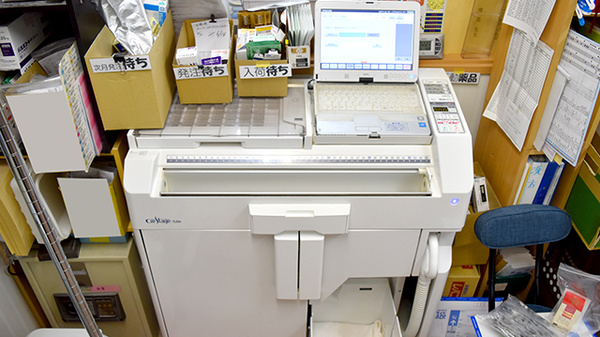 ヤハタ薬局二ツ杁店の調剤器具