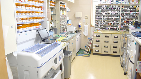 ありよし調剤薬局の調剤室