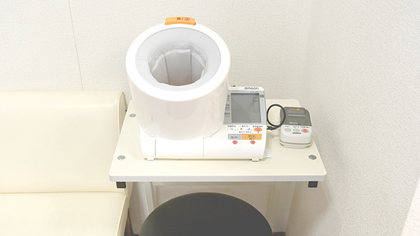 ハート調剤薬局の血圧計
